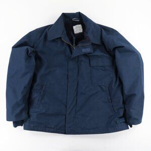 US.NAVY Deck Jacket 90S Aramid XL Navy 8415-01-289-2042 Peeled Back Bore Used